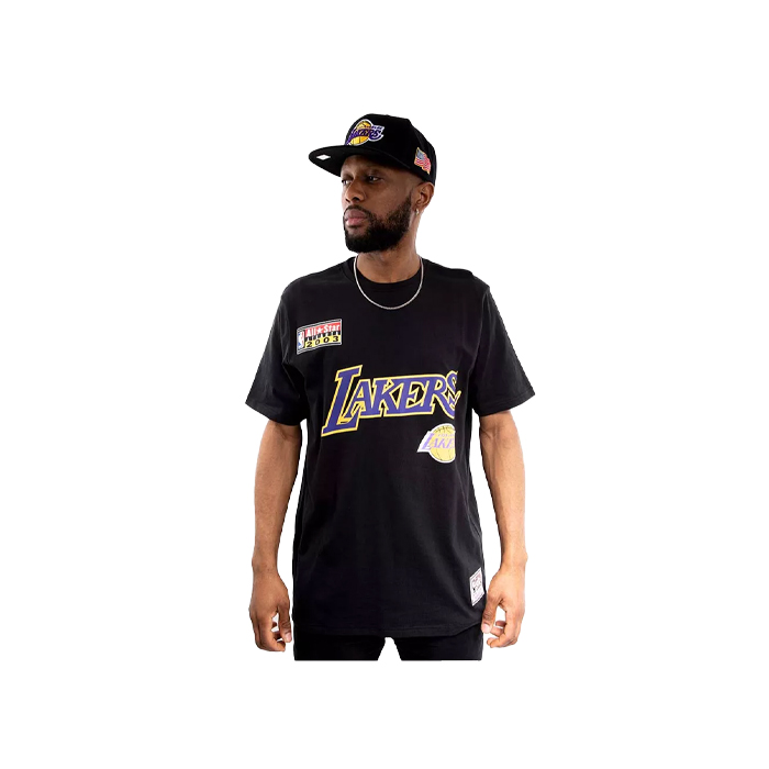 POLERA MANGA CORTA LOS ANGELES LAKERS NE…