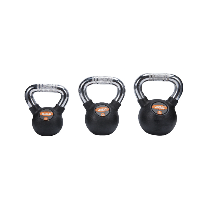 RUBBER KETTLE DUMBBELL 6KG